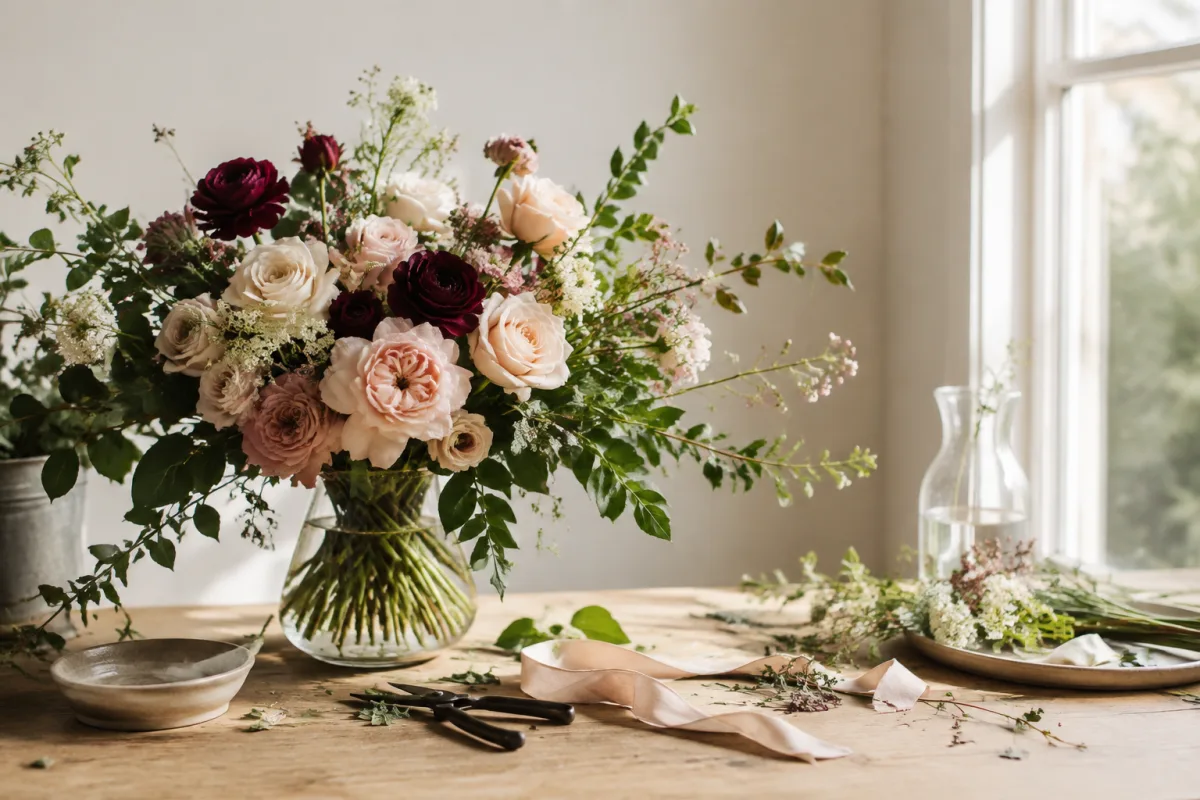 MS Flowers Design visual guide